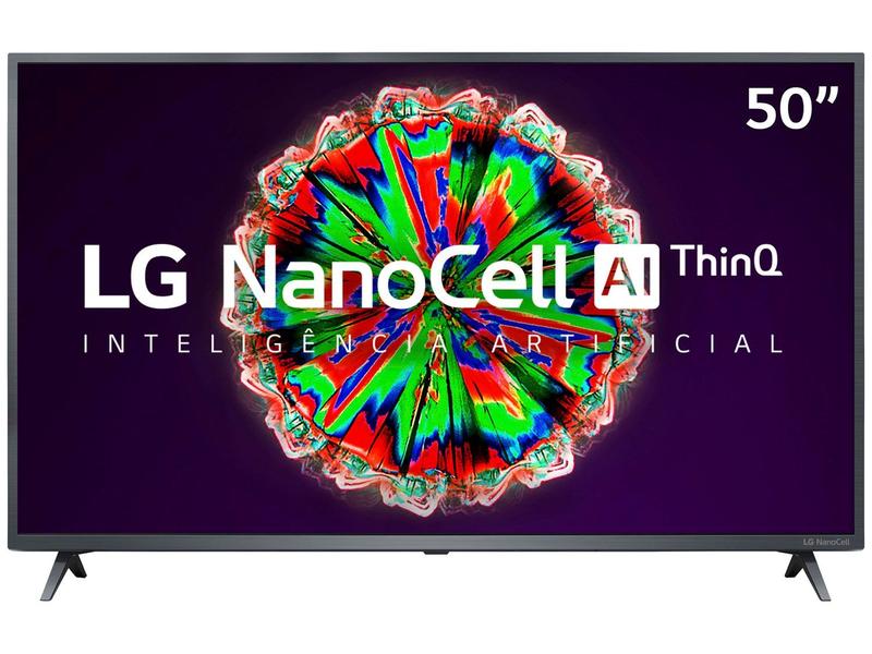 Smart TV 4K UHD NanoCell 50” LG 50NANO79 - Wi-Fi Bluetooth